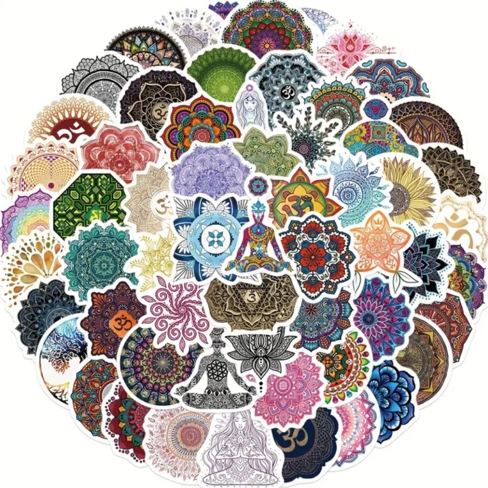 🍉5 for $25* Mandala Stickers